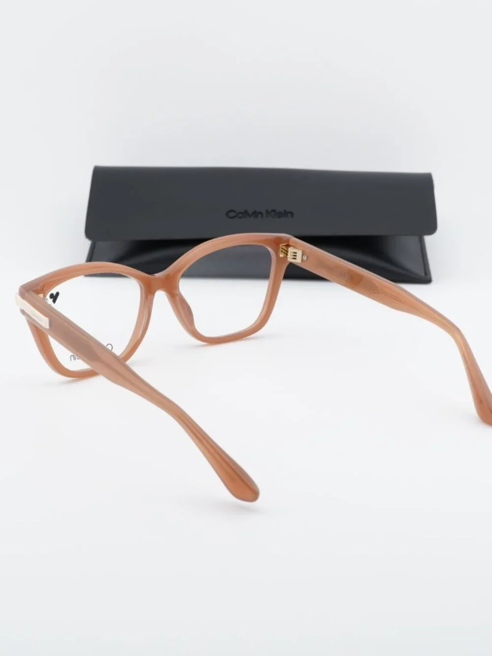 Calvin Klein CK25513 N 601 Square Eyeglasses 54mm - Opaline Rose